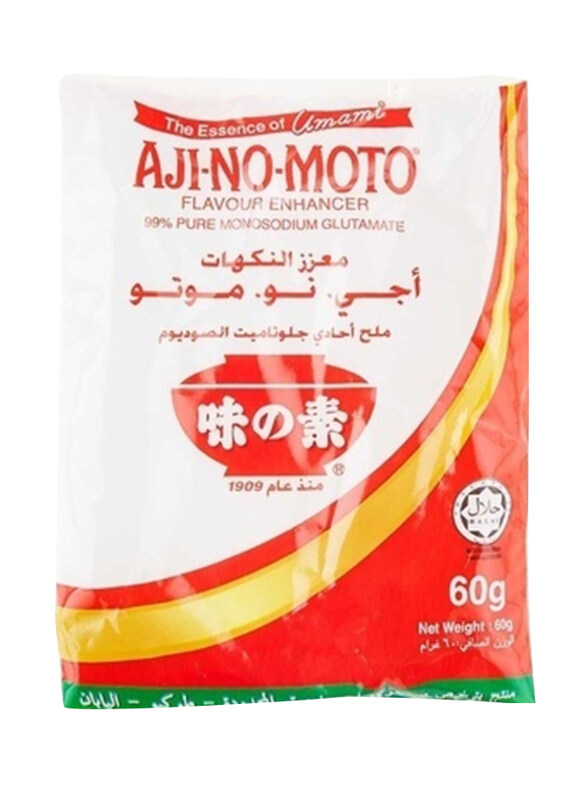 

Ajinomoto Mono Sodium Glutamate Flavour Enhancer, 60g