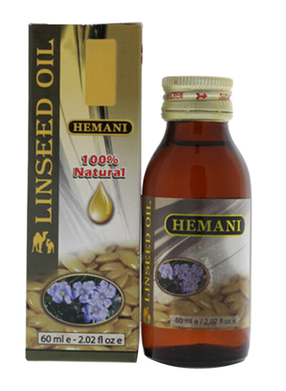 

Hemani Live Natural Linseed Oil, 60ml