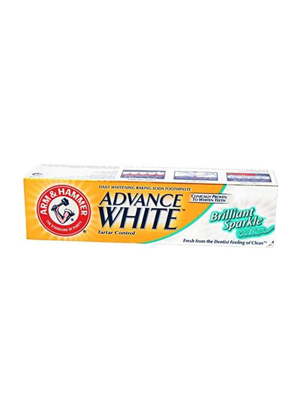 

Arm & Hammer Advance White Brilliant Sparkle Toothpaste, 115gm
