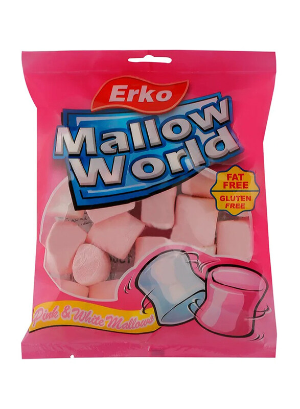 

Erko Mallow World Pink White Marshmallow, 150g