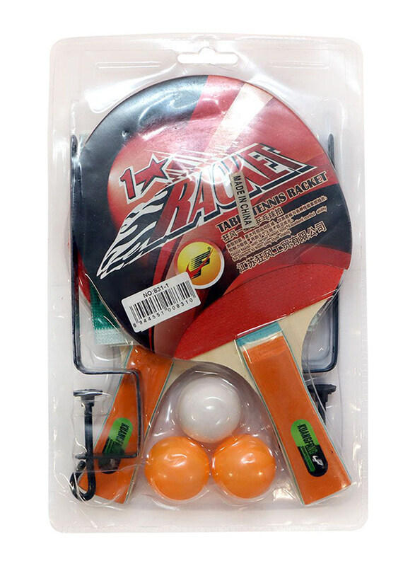 

Generic Table Tennis Racket, 3-Piece, Multicolour