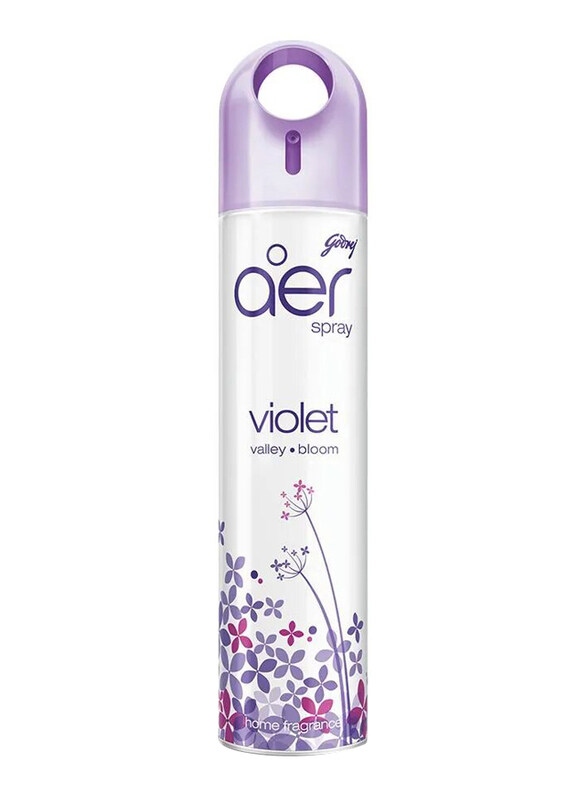 

Godrej Aer Violet Valley Bloom Air Freshener Spray, 240ml