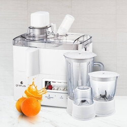 Gratus GFP4001FEC, Food Processor Blender,Juicer, 3 speed control with safety arm