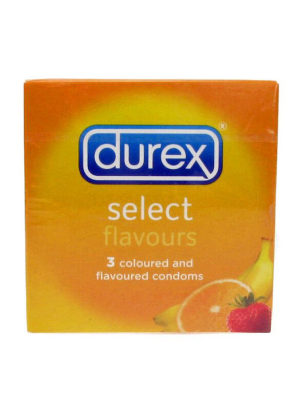 

Durex Select Condoms, 3 Pieces