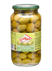 Crespo Green Olives in Queen Jar, 500g