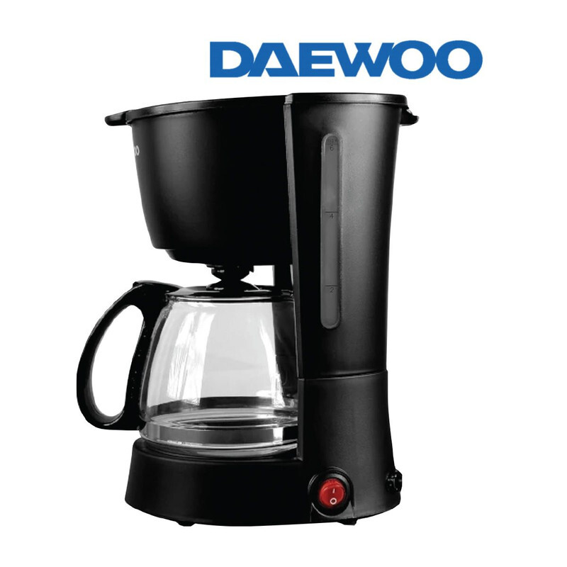 Daewoo DCM 1872, Coffee Maker, Filter Coffee Machine, 0.6L Capacity