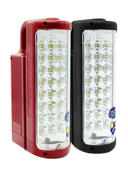 Geepas Rechargeable LED Lantern, 2 Pieces, GE5566, Multicolour
