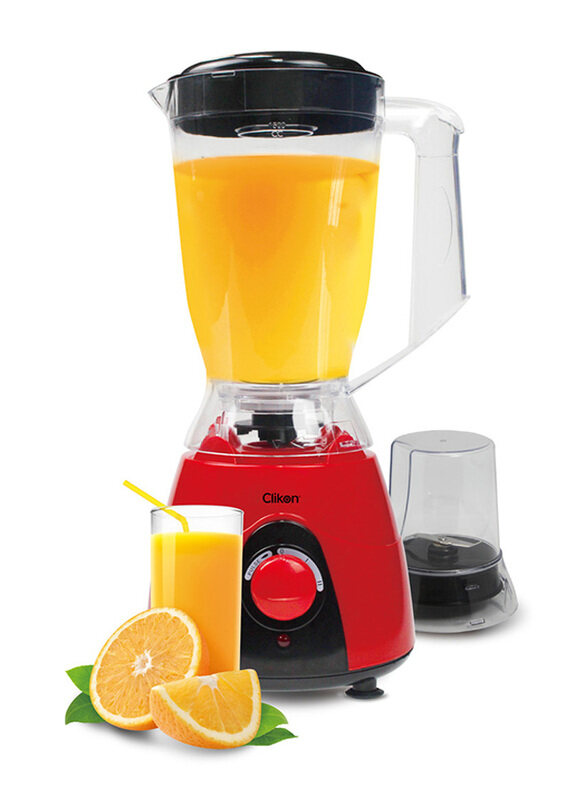 

Clikon 2 In 1 Blender, 350W, CK2152, Red