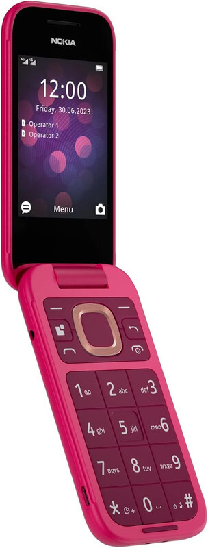 Nokia 2660 Flip Feature Phone with 2.8" display, 4G Connectivity
