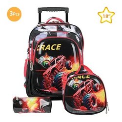 Boys Trolley Bag , 3 pieces , 18 inch