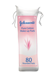 Johnson's Cotton Pads, 80 Pieces