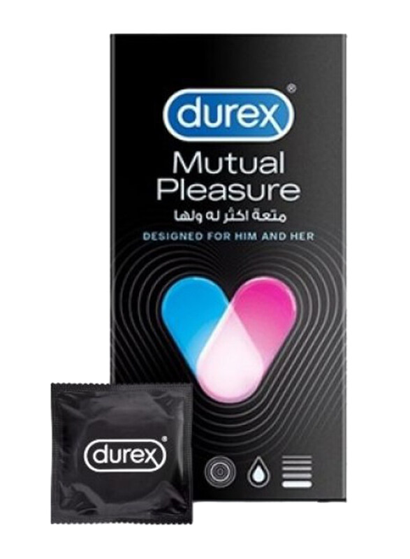 

Durex Mutual Pleasure Condoms, 6 Pieces
