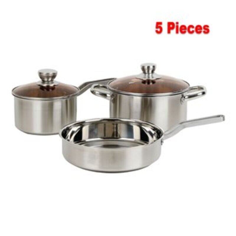 

Genaric 5 Pieces 19179 2005 6, Stainless Steel Cookware Set