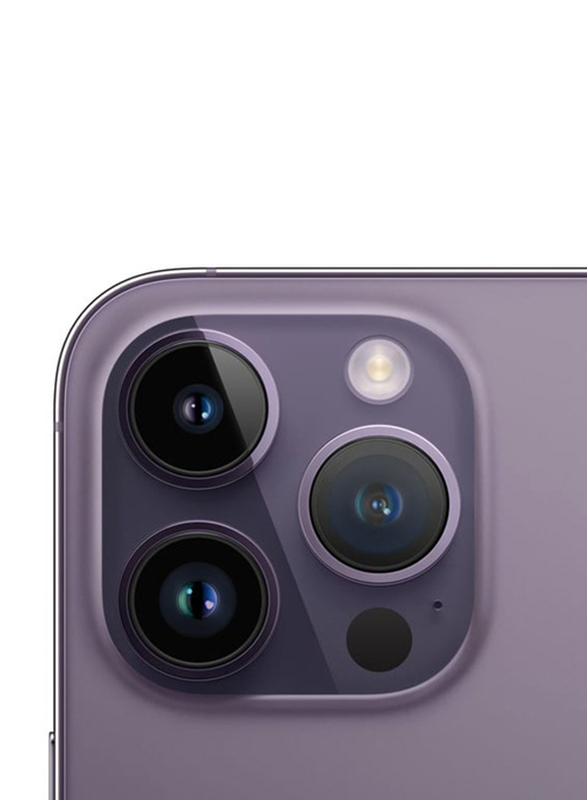 Apple iPhone 14 Pro 256GB Deep Purple, 6GB RAM, 5G, Single Sim Smartphone