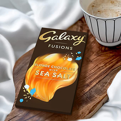 Galaxy Fusion Sea Salt Blonde Chocolate, 100g