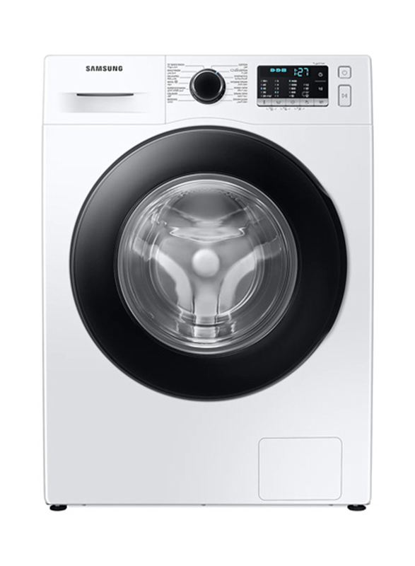 

Samsung 8kg 1400 RPM Front Load Washing Machine with Hygiene Steam, WW80TA046AE/GU, White