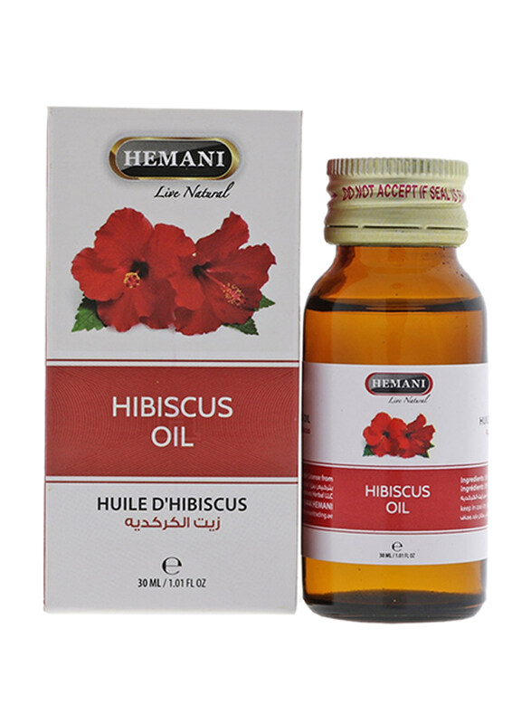 

Hemani Live Natural Hibiscus Oil, 30ml