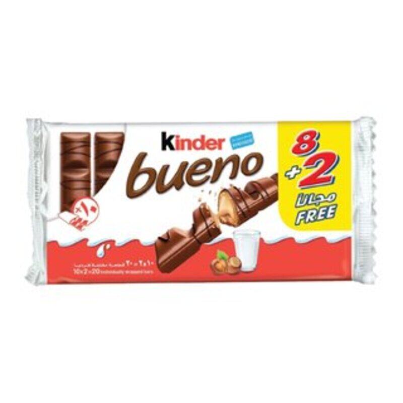 

Ferrero Kinder Bueno Chocolate Bar 10 x 430g