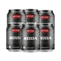 STAR CAN SODA 300ML X 6