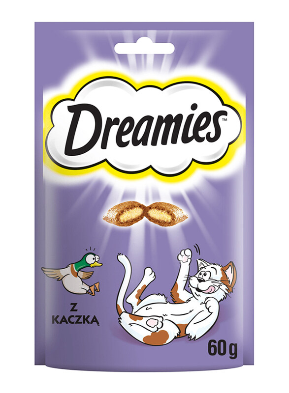 

Dreamies Duck Cat Dry Food, 60g