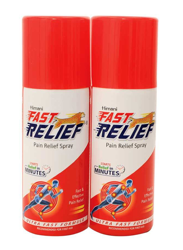 

Himani Fast Relief Pain Relief Spray, 2 x 150ml