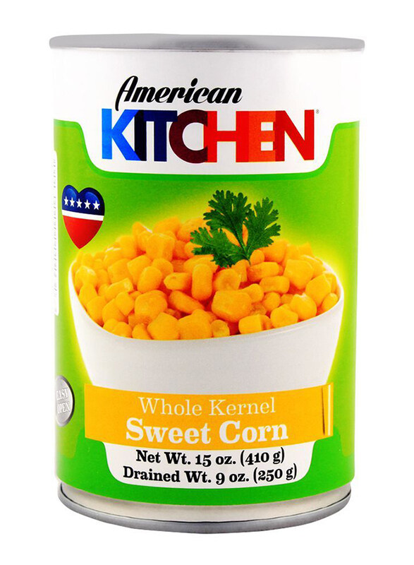 

American Kitchen Whole Kernel Sweet Corn, 410g