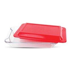 Bakeware Q1396 34 , With Lid 1Ltr