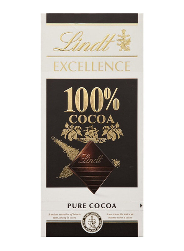 

Lindt Excellence Pure Cocoa Dark Chocolate, 50g