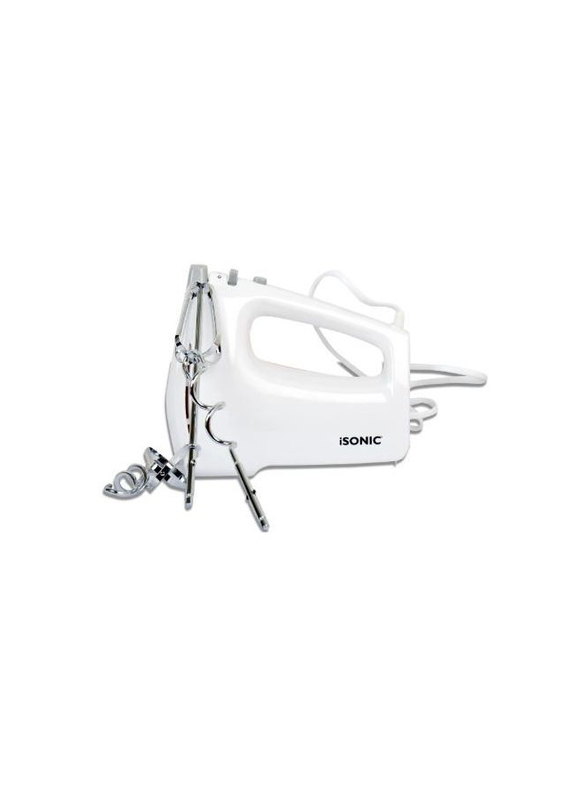 iSonic Electric Hand Mixer, 200W, IM 733, White