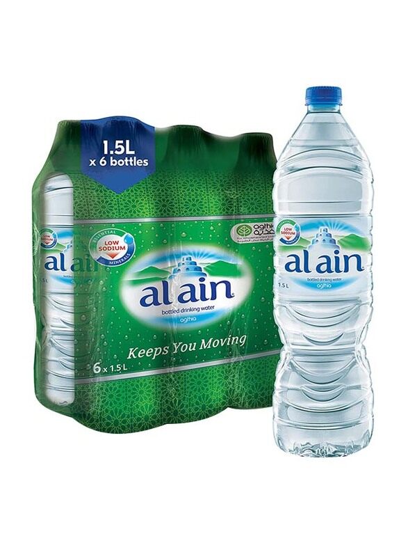 

Al Ain Drinking Water, 6 x 1.5 Litres