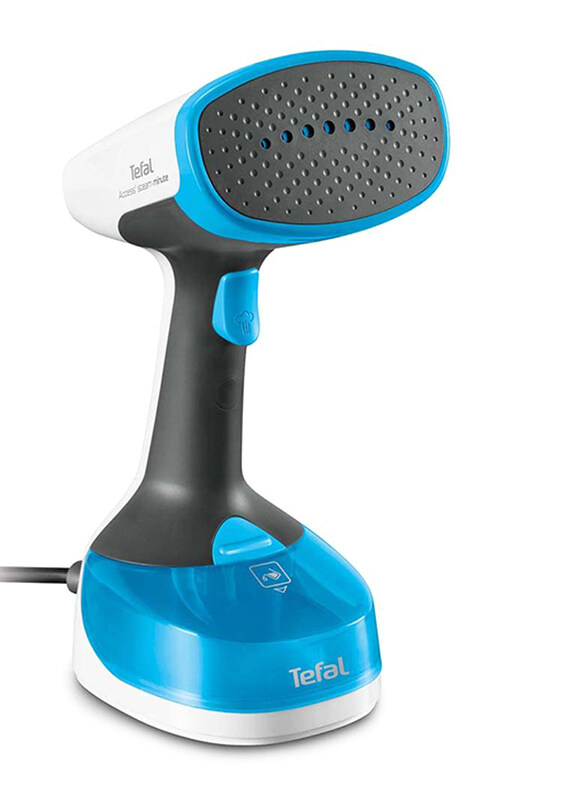 

Tefal Access Steam Minute Handheld Garment Steamer, 1100 Watts, DT700M0, Blue/Grey