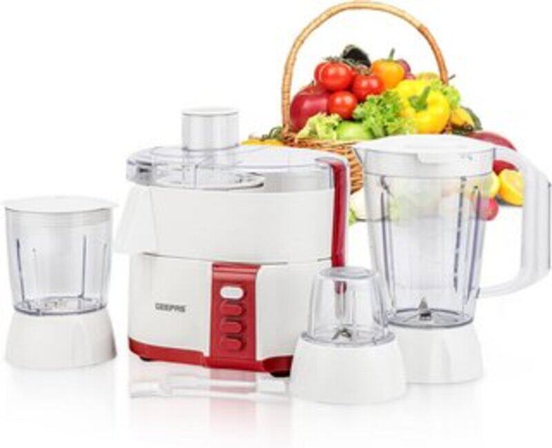 

Geepas GSB9890, 4 in 1 Food Processor with Safety Lock