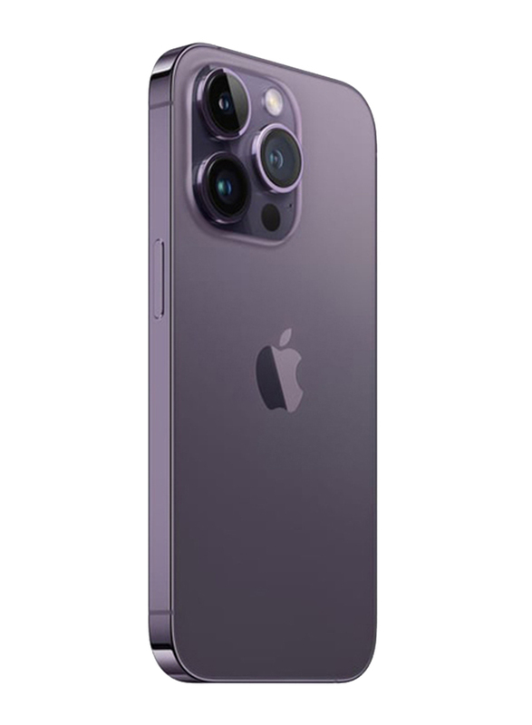 Apple iPhone 14 Pro 128GB Deep Purple, 6GB RAM, 5G, Single Sim Smartphone