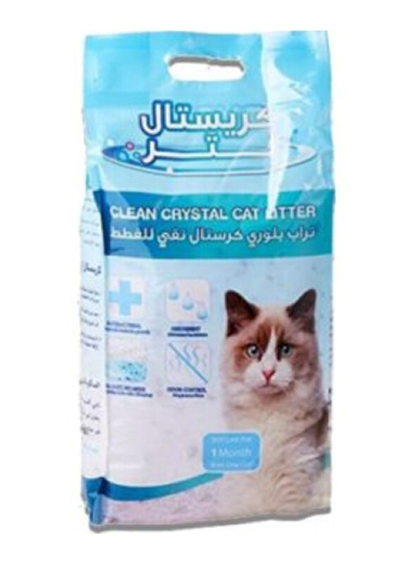 

Silica Clean Crystal Cat Litter, 4.15 Kg, White