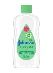 Johnson's 500ml Aloe Vera Oil for Baby