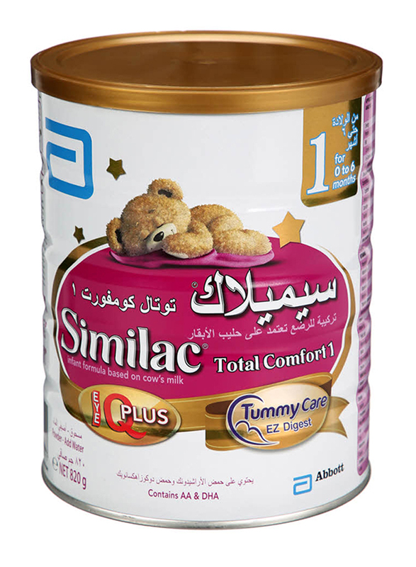 Similac Total Comfort 1 Baby Milk Formula, 820g