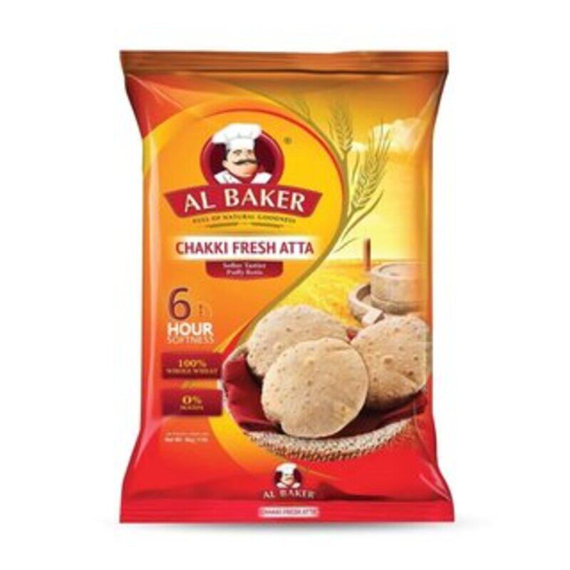 

Al Baker Fresh Chakki Atta Flour 10Kg