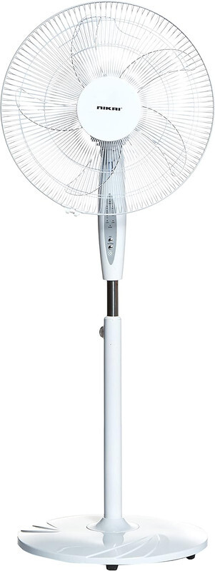 Nikai NPF1634RT, Stand Fan with Remote Control and Timer for home cooling ,16 inch,