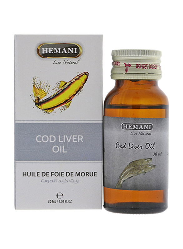 

Hemani Live Natural Cod Liver Oil, 30ml