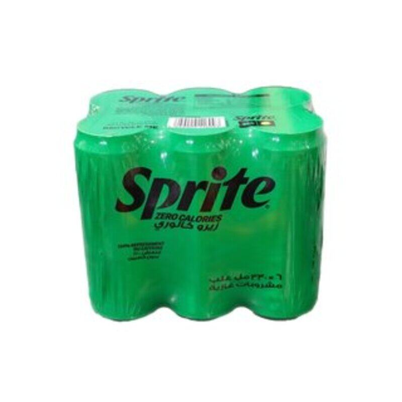 

SPRITE ZERO CALORIES 6 X 330ML
