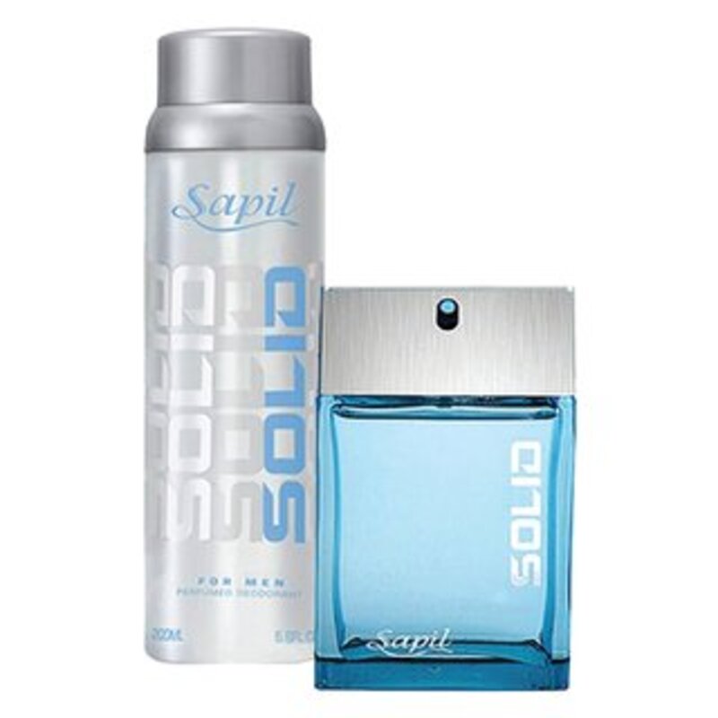 Sapil Solid for Men 100EDT and 150ml Deo Giftset