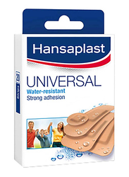 Hansaplast Water-Resistant Universal Strong Adhesion Bandage, 20 Strips