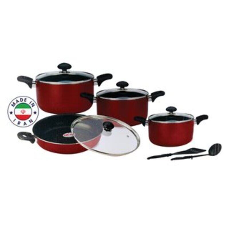 

Generic Granite ZARA8PC-RED, Cooking 10 Pieces Set