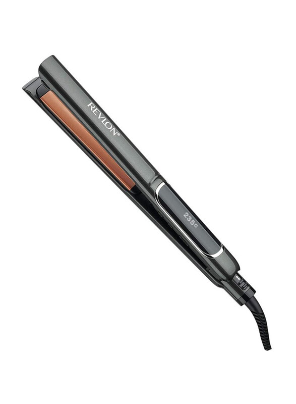 

Revlon Salon Copper Hair Straightener, RVST2175, Black