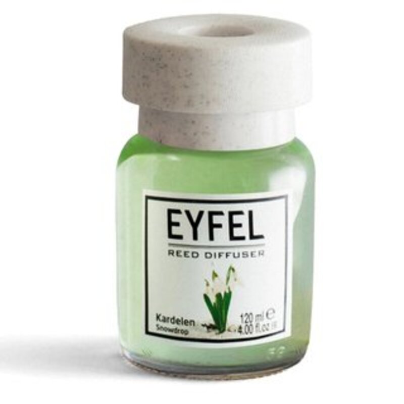 EYFEL Aroma Diffuser With Sticks Kardelen Snowdrop,  120ml