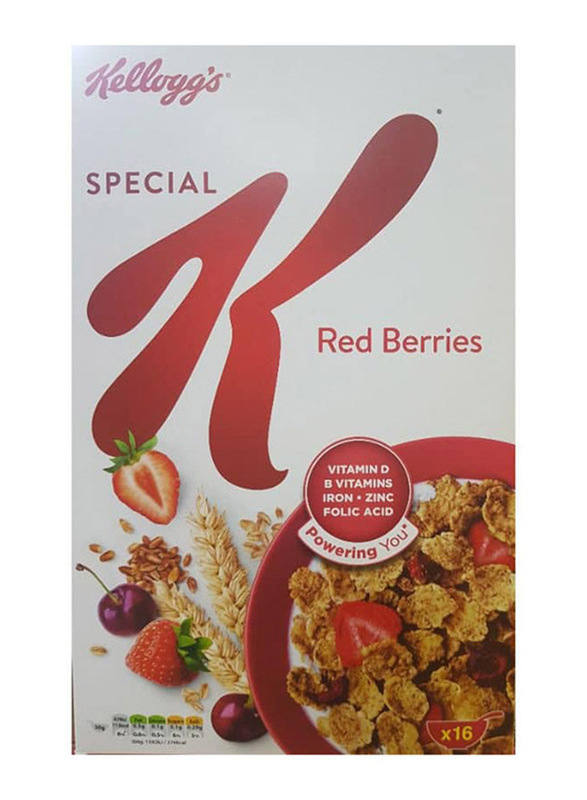 Kellogg's Special K Wholegrain Cereal with Red Berries, 500g