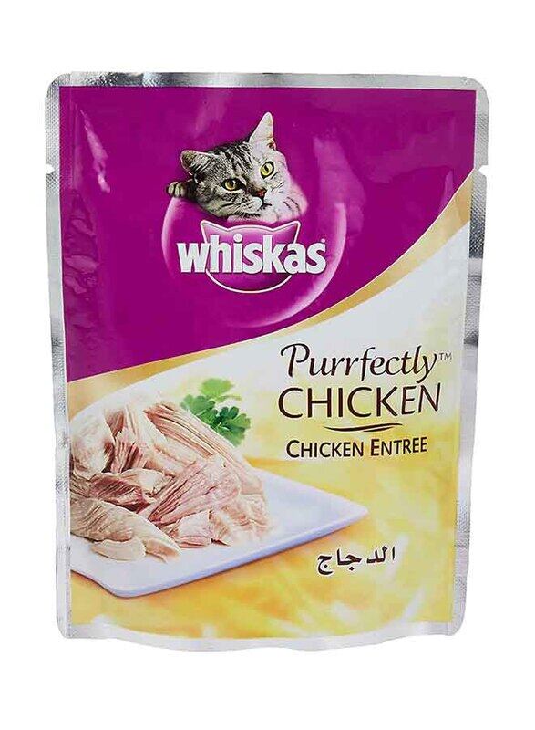 

Whiskas Perfectly Chicken Cat Wet Food, 85g