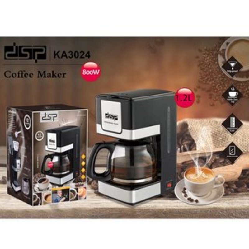 DSP KA3024 , Coffee Maker ,1.2Ltr