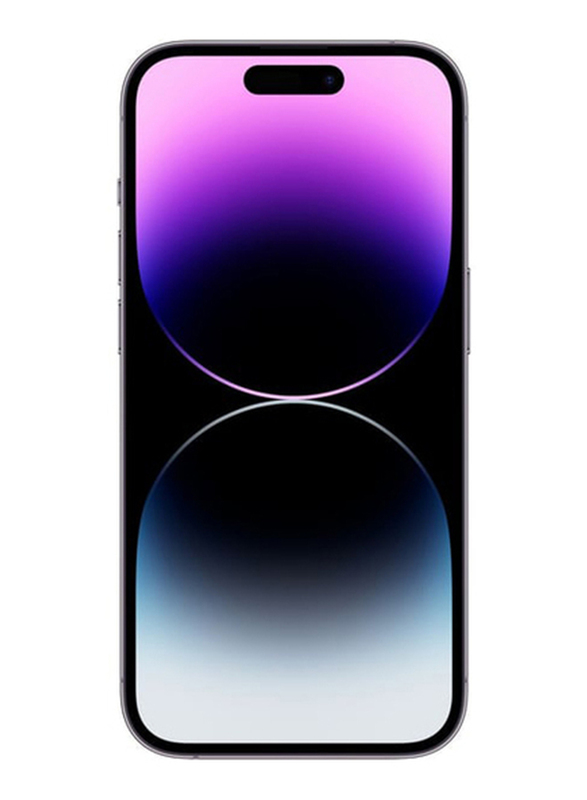 Apple iPhone 14 Pro 128GB Deep Purple, 6GB RAM, 5G, Single Sim Smartphone
