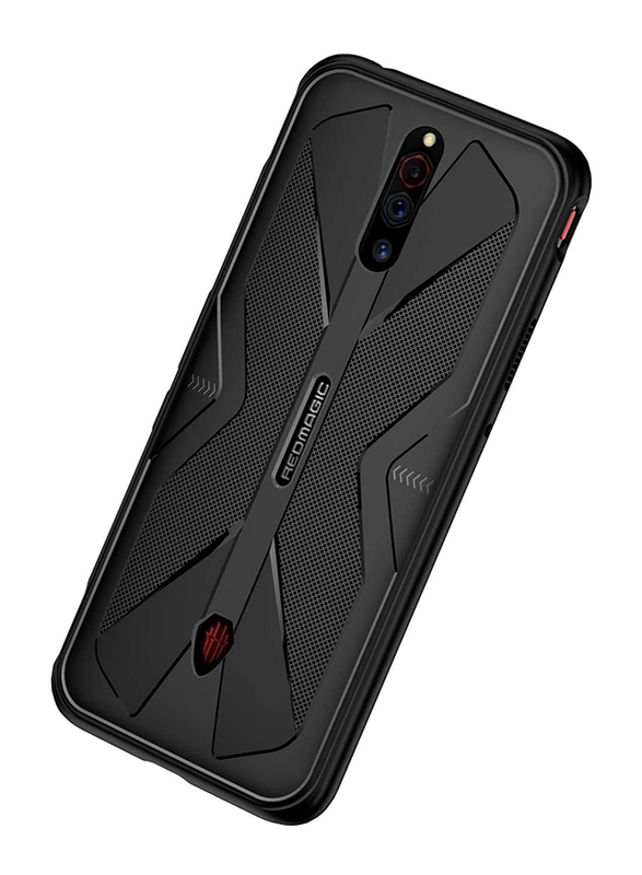 Red Magic Silicone Mobile Phone Case Cover, Black